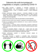 Zalecenia kąpielisko