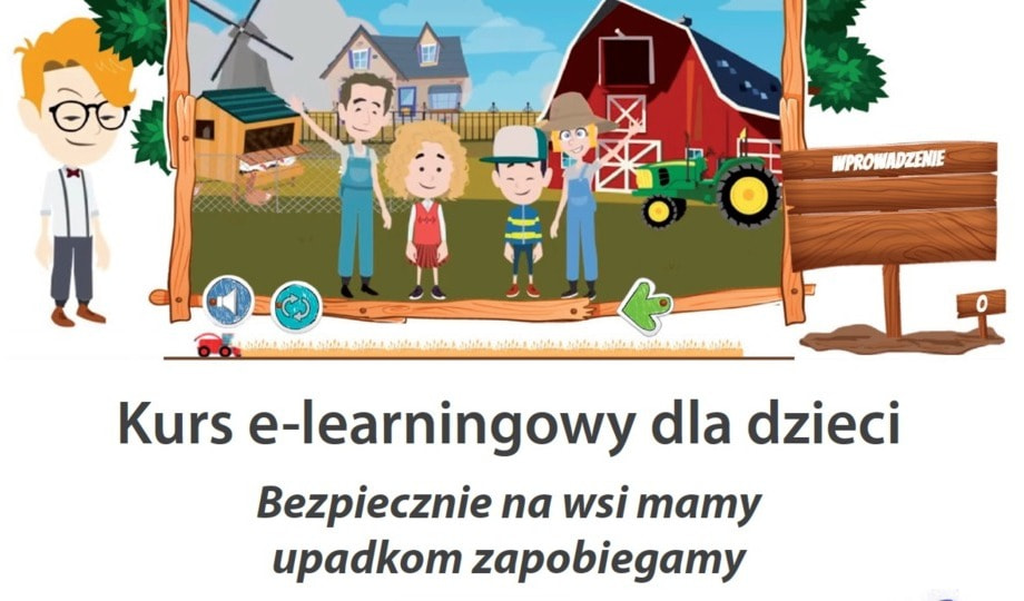 Zdjęcie do Kursie e-learningowym &bdquo;Bezpiecznie na wsi mamy &ndash; upadkom zapobiegamy&rdquo;