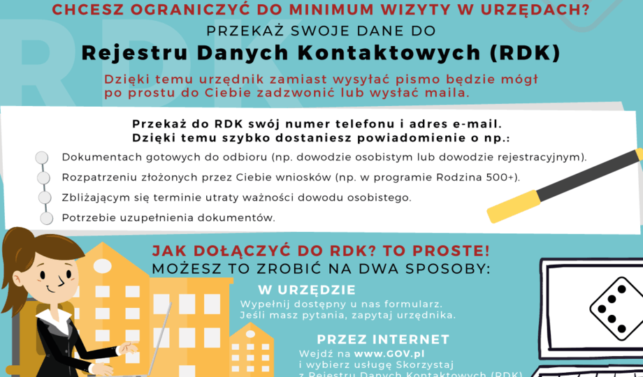 Zdjęcie do Rejestr Danych Kontaktowych
