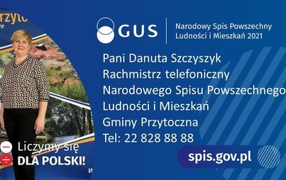 Zdjęcie do Pani Danuta Szczyszyk - Rachmistrz Narodowego Spisu Powszechnego Gminy Przytoczna