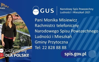 Zdjęcie do Pani Monika Misiewicz - Rachmistrz Narodowego Spisu Powszechnego Gminy Przytoczna. 