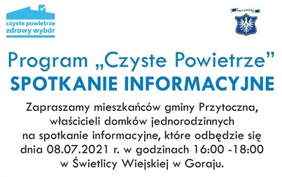 Zdjęcie do Program &bdquo;Czyste Powietrze&rdquo; &ndash; spotkanie informacyjne