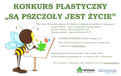 Zdjęcie do KONKURS PLASTYCZNY "SĄ PSZCZOŁY JEST ŻYCIE"