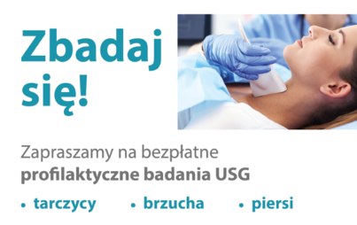 Zdjęcie do BEZPŁATNE BADANIA USG