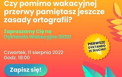 Zdjęcie do Konkurs ortograficzny 