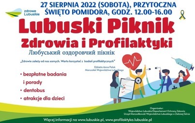 Zdjęcie do Zapraszamy na Piknik Zdrowia i profilaktyki 