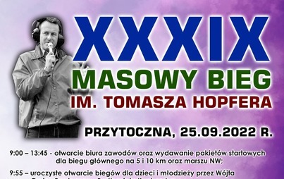 Zdjęcie do XXXIX Masowy Bieg im. Tomasza Hopfera