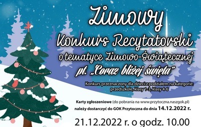 Zdjęcie do Konkurs Recytatorski