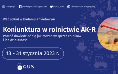 Zdjęcie do Badanie Koniunktury w Gospodarstwach Rolnych (AK-R)