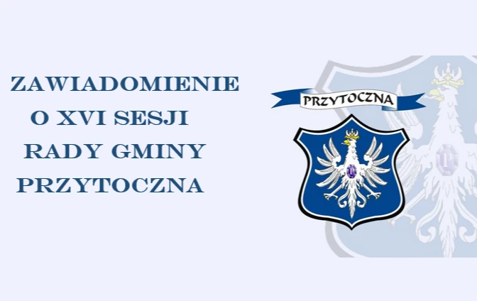 Zdjęcie do XVI sesja Rady Gminy Przytoczna