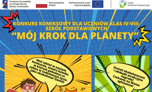 Zdjęcie do Stw&oacute;rz komiks i zdobądź atrakcyjne nagrody &ndash; ogłaszamy konkurs pn. &bdquo;M&oacute;j Krok dla Planety&rdquo;!