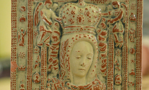 Zdjęcie do Ceramiczna Madonna Rokitniańska tematem wyjątkowego spotkania w Przytocznej